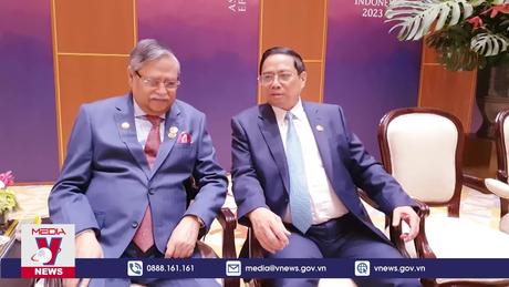Thủ tướng Phạm Minh Chính gặp Tổng thống Bangladesh