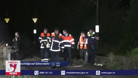 Hệ thống hạ tầng đường sắt tại Đức bị đốt phá