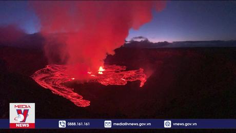 Núi lửa Kilauea tại Hawaii (Mỹ) phun trào trở lại