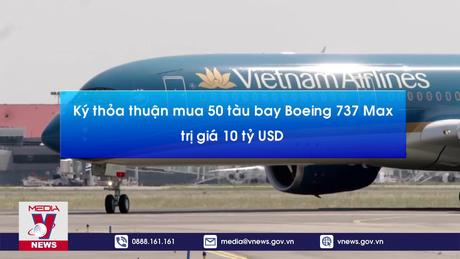 Vietnam Airlines dự kiến mua 50 tàu bay Boeing 737 Max