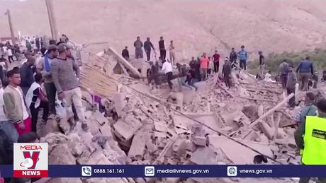 Thương vong do động đất tại Maroc tiếp tục tăng