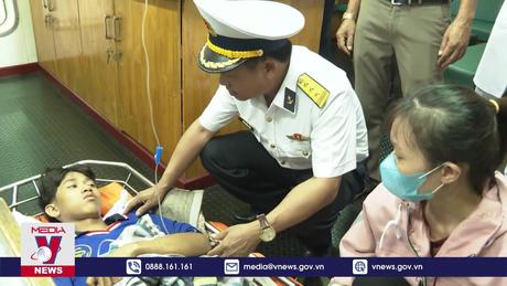 Kịp thời cấp cứu ngư dân bị viêm ruột thừa trên biển