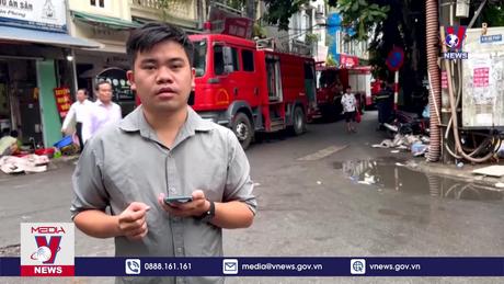 Cập nhật vụ cháy lớn xảy ra tại chung cư mini ở Hà Nội