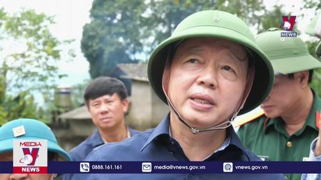 Phó Thủ tướng Trần Hồng Hà chỉ đạo khắc phục mưa lũ tại Lào Cai 