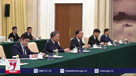 Đoàn Bộ trưởng Công an Tô Lâm tại Trung Quốc