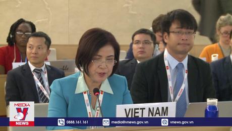 Việt Nam kêu gọi đảm bảo quyền con người cho phát triển bền vững
