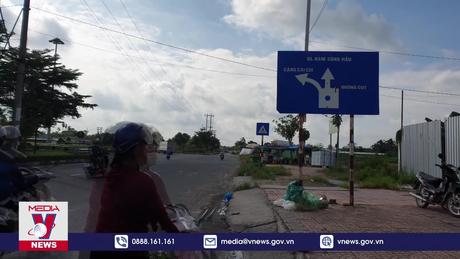 Quốc lộ Nam Sông Hậu xuống cấp ảnh hưởng đến an toàn giao thông