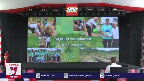 Tập đoàn LEGO hoàn thành việc trồng 50.000 cây