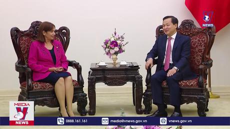 Phó Thủ tướng Lê Minh Khái tiếp Phó Chủ tịch Quốc hội Cuba