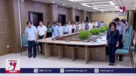 Hà Nội tưởng niệm các nạn nhân vụ cháy chung cư