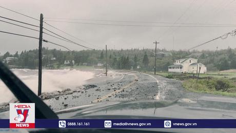 Bão Lee gây mất điện trên diện rộng tại Canada