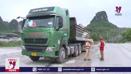 Hà Nam tăng cường xử lý xe quá tải