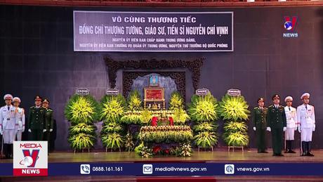Lễ viếng Thượng tướng Nguyễn Chí Vịnh