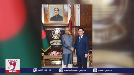 Chủ tịch Quốc hội hội kiến với Tổng thống Bangladesh