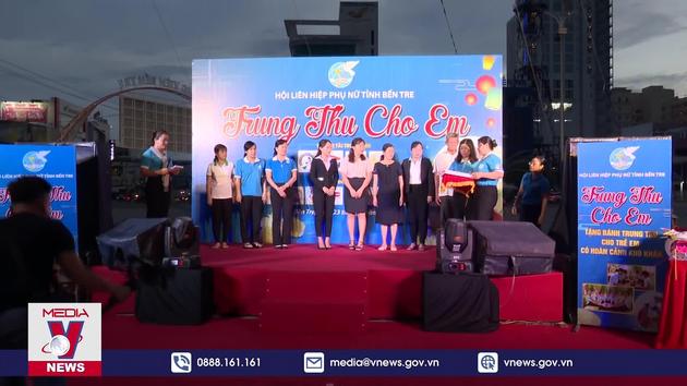 Vui Tết trung thu cho trẻ em có hoàn cảnh khó khăn