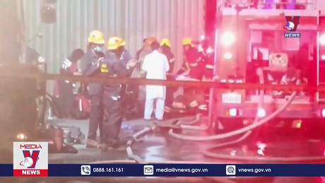 Cháy lớn tại nhà máy ở Đài Loan (Trung Quốc) 