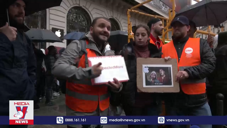 Nhân viên Apple tại Pháp đình công đúng ngày ra mắt iPhone 15