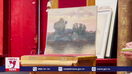 Bán đấu giá 19 bức tranh của vua Hàm Nghi