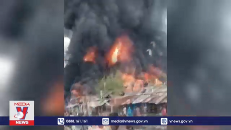 35 người thiệt mạng do cháy kho xăng tại Benin