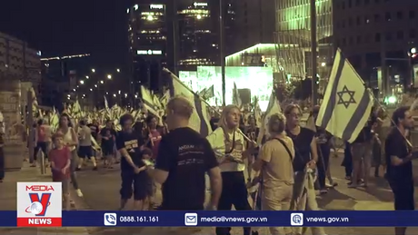 Biểu tình tiếp diễn tại Israel trước ngày lễ lớn