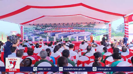 Chủ tịch nước dự Lễ động thổ xây dựng Bệnh viện Đa khoa tỉnh Tuyên Quang