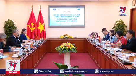 Tăng cường hợp tác giữa Thông tấn xã Việt Nam và Prensa Latina 