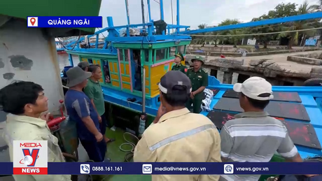 Quảng Ngãi kêu gọi, hướng dẫn tàu thuyền tránh trú áp thấp nhiệt đới