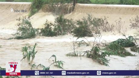 Mưa lớn tại Hòa Bình gây ảnh hưởng tới đời sống, sản xuất