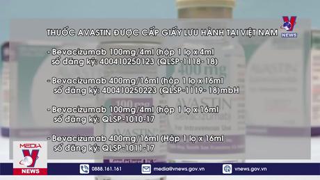 Bộ Y tế thông tin về thuốc ung thư khiến 12 người Pakistan bị mù