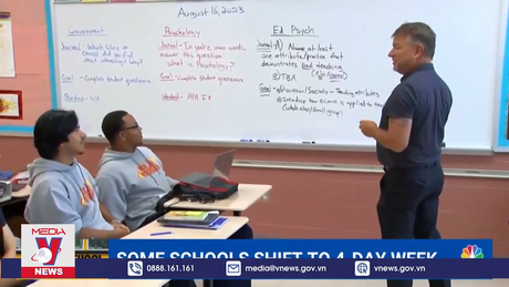 Xu thế trường học 4 ngày/tuần ở Mỹ