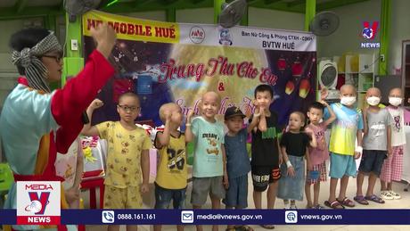 Trung thu đầm ấm của những thiếu nhi đặc biệt