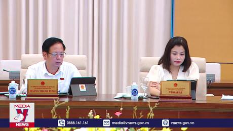 Tiếp tục phiên họp 26 Ủy ban Thường vụ Quốc hội