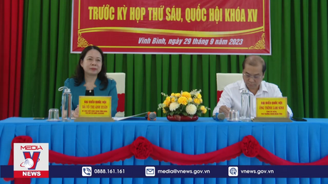 Phó Chủ tịch nước tiếp xúc cử tri tại huyện Châu Thành, An Giang