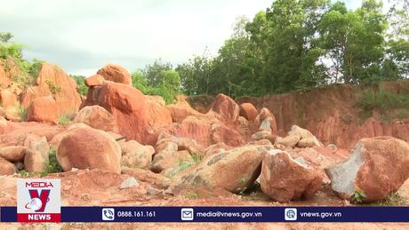 Cần ngăn ngừa tình trạng khai thác trái phép tại các điểm mỏ vật liệu chưa hoàn thổ