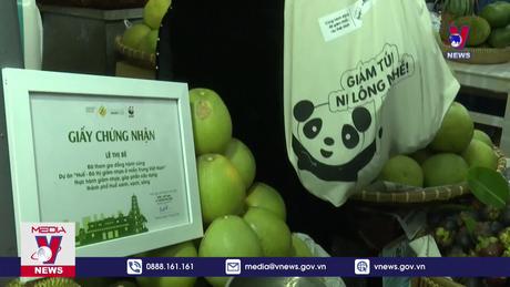 Nói “không” với túi ni lông, nhân rộng thói quen tiêu dùng xanh 