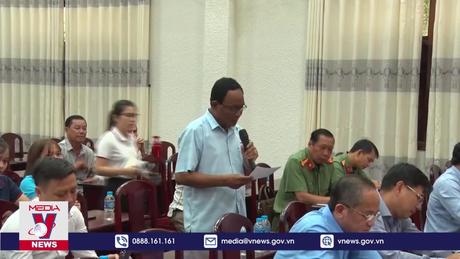 Phó Chủ tịch Thường trực Quốc hội tiếp xúc cử tri tại tỉnh Hậu Giang