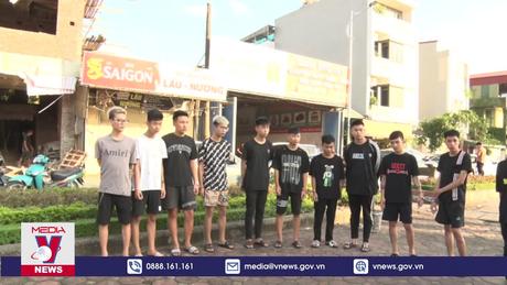 Hà Nam tạm giữ 13 đối tượng gây rối trật tự công cộng