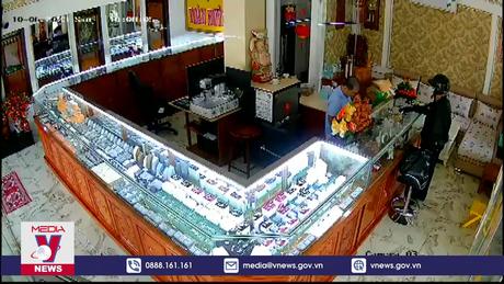 Bắt đối tượng cướp tiệm vàng tại Trà Vinh 