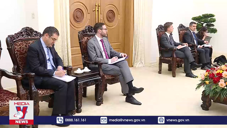 Phó Thủ tướng Trần Hồng Hà tiếp các đặc phái viên về JETP