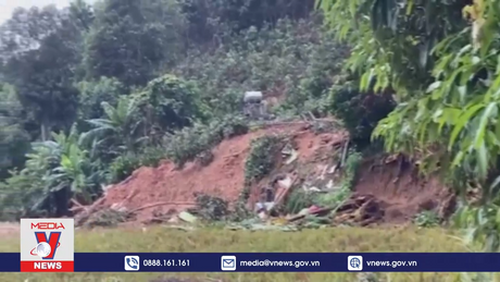 Mưa lớn gây sạt lở đất, khiến hai người thiệt mạng tại Yên Bái