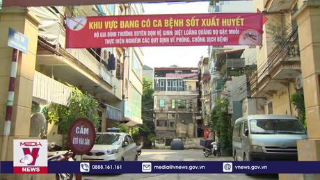 Hà Nội mở đợt cao điểm kiểm soát dịch sốt xuất huyết