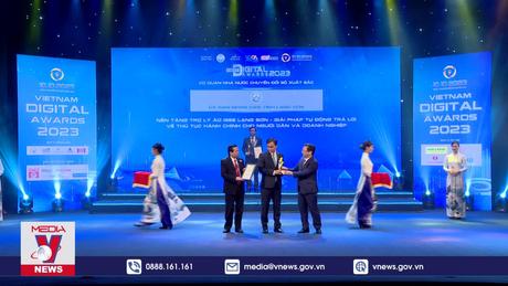 Lễ trao giải thưởng Chuyển đổi số Việt Nam 2023