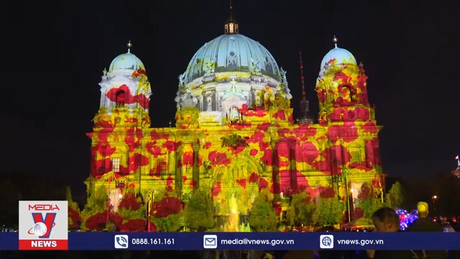 Tưng bừng Lễ hội ánh sáng Berlin 2023 tại Đức 