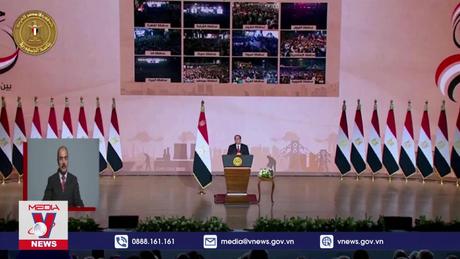 Tổng thống Ai Cập chính thức nộp hồ sơ ứng cử