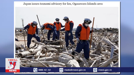 Nhật Bản ban bố cảnh báo sóng thần