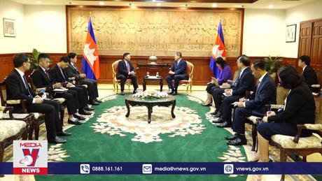 Tiếp tục thúc đẩy hợp tác sâu rộng Việt Nam-Campuchia