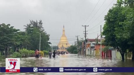 Myanmar sơ tán thêm hàng nghìn người dân do mưa lũ