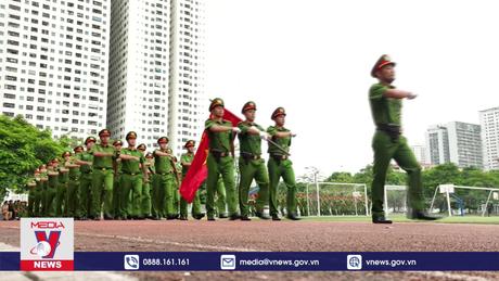 Hội thi Điều lệnh, quân sự, võ thuật Công an Thủ đô