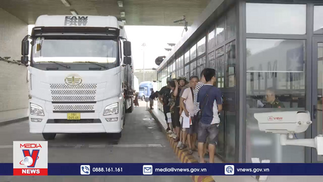 Xuất khẩu nông sản qua cửa khẩu Lào Cai tăng mạnh