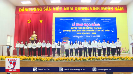 Hỗ trợ học sinh, sinh viên có hoàn cảnh khó khăn tại Trà Vinh